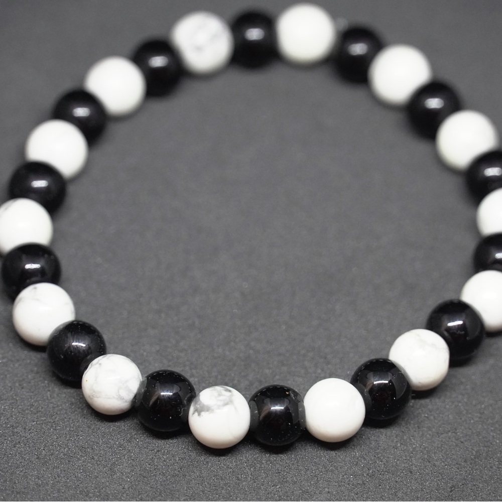 8mm Beaded Bracelet #9765 - Picture 4 of 4